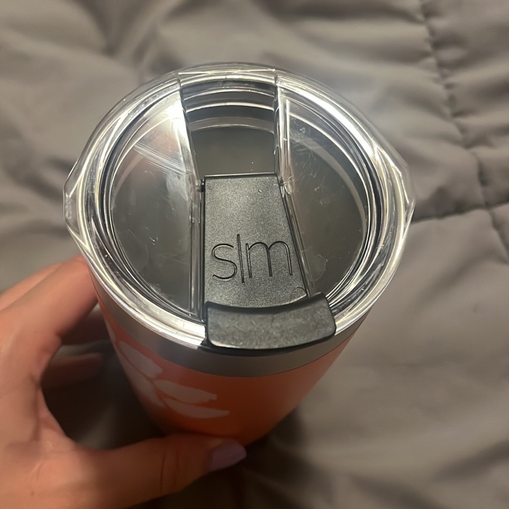 Clemson Orange and Silver Tumbler - Picture 2 of 2